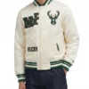 Milwaukee Bucks Best of Rib Satin Jacket
