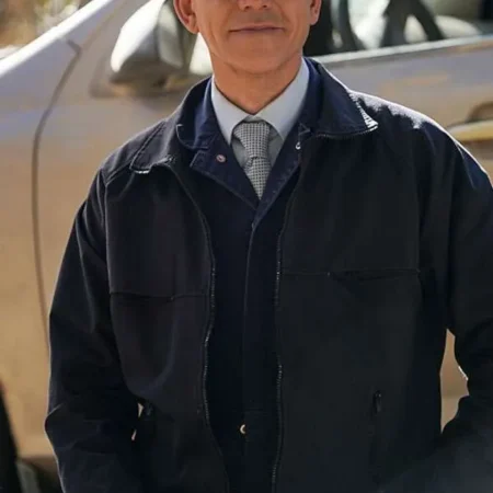 NCIS Season 23 Brian Dietzen Blue Cotton Jacket