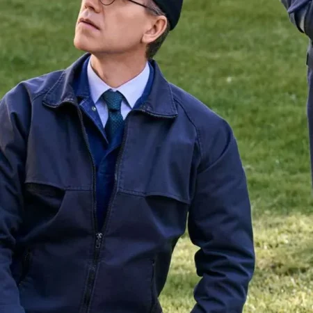NCIS Season 23 Brian Dietzen Blue Cotton Jacket Shop Now