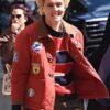 NYC 2026 Brandi Carlile Red Quilted Jacket
