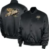 Nike NBA All-Star 2026 Black Satin Jacket