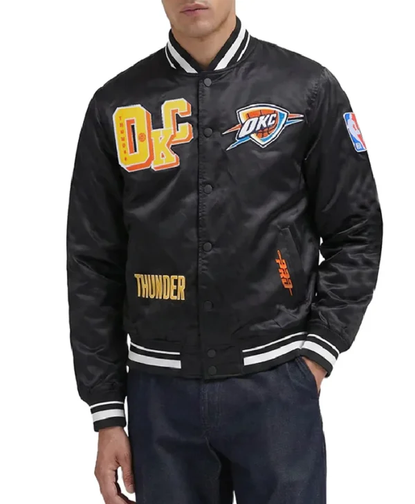 Oklahoma City Thunder satin jacket