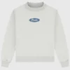 Parke Signature Patch Mockneck Sweatshirt