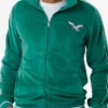 Philadelphia Eagles Velour Green Tracksuit Shop Now