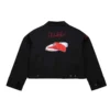 Philadelphia Phillies Black Mechanic Cropped Jacket Shop Now