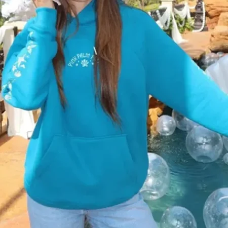 Pink Palm Puff x Disney Under The Sea Hoodie