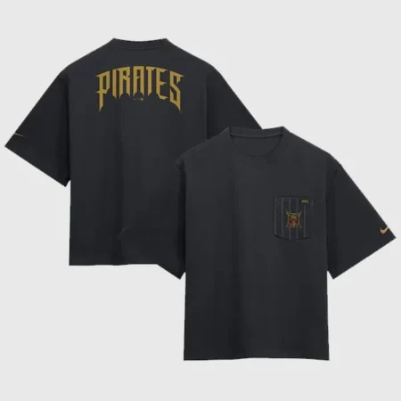 Pittsburgh Pirates 2026 City Connect Pocket Boxy T-Shirt