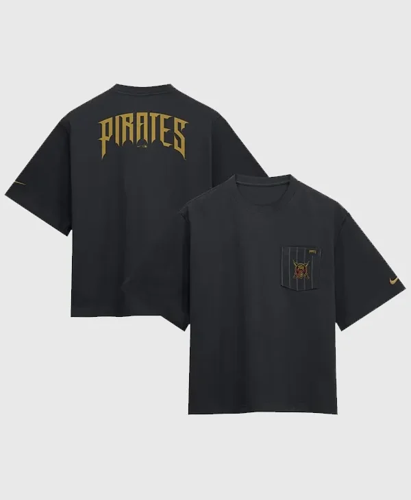 Pittsburgh Pirates 2026 City Connect Pocket Boxy T-Shirt