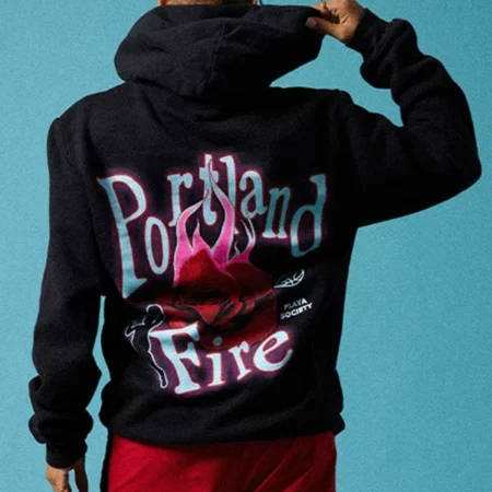 Playa Society WNBA Portland Fire Hoodie
