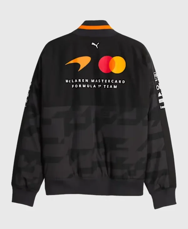 Puma Mclaren RACING 1000th Grand Prix Bomber Jacket For Sale