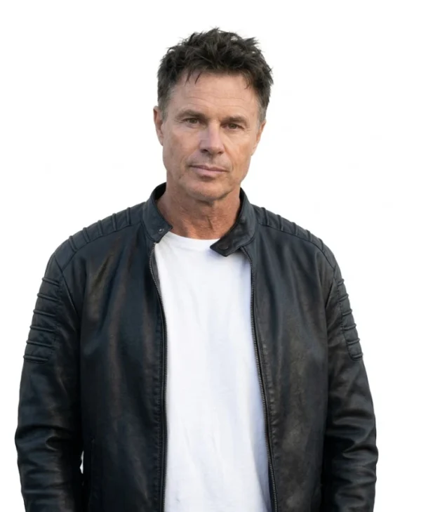 Richie Denton Dirty Hands 2026 Black Leather Jacket