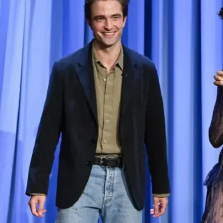 Robert Pattinson The Tonight Show Black Blazer