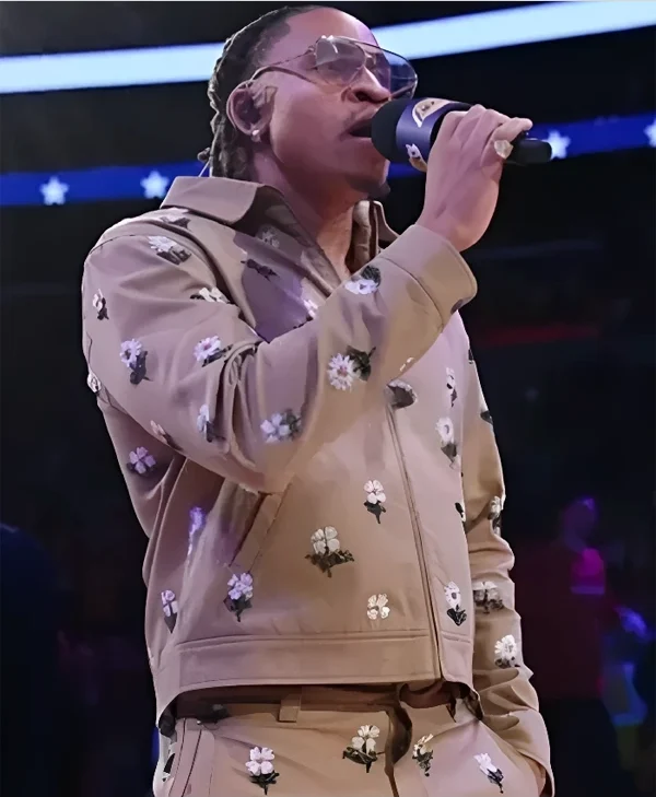 Rotimi Houston Rockets Vs Los Angeles Lakers Jacket