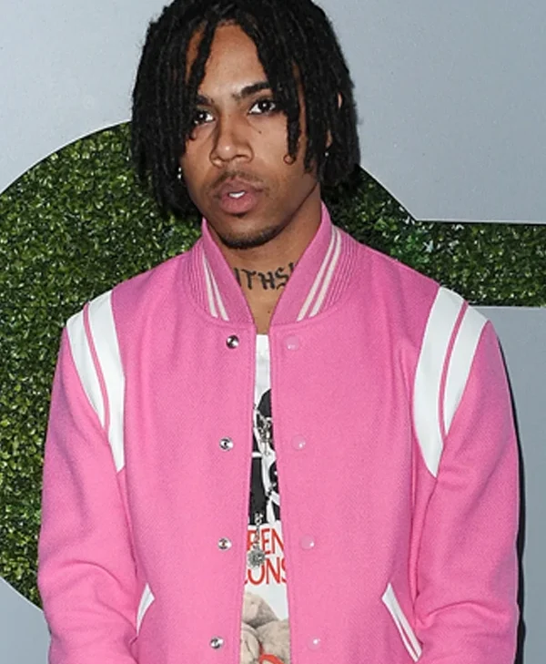 Saint Laurent Teddy pink Jacket