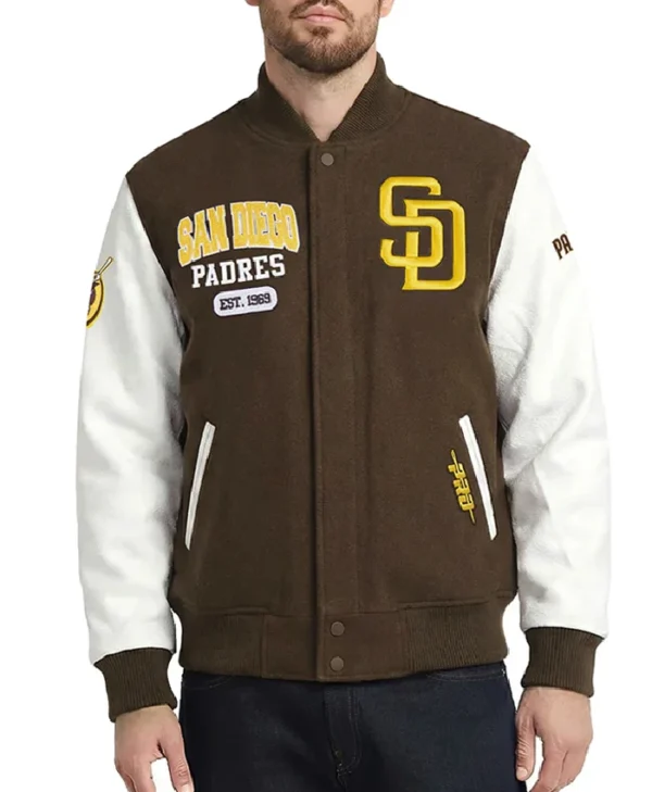 San Diego Padres City Arch Varsity Jacket