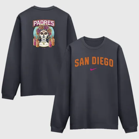 San Diego Padres City Connect Club 2-Hit Sweatshirt