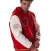 San Francisco 49ers Red Varsity Jacket