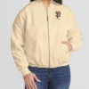 San Francisco Giants Cream Cotton Jacket