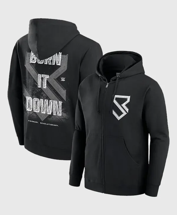 Seth Rollins Burn It Down Hoodie