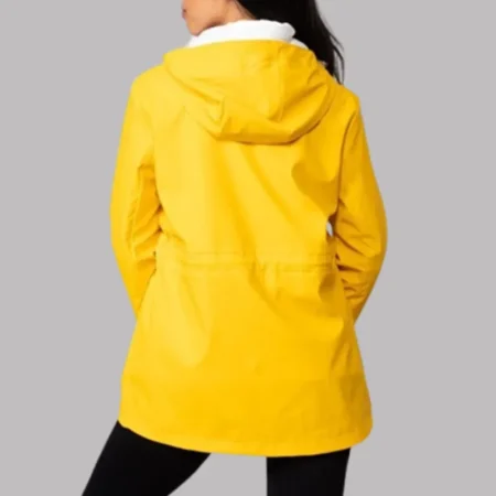 Shop Hunter Lightweight Yellow Rain Jacket