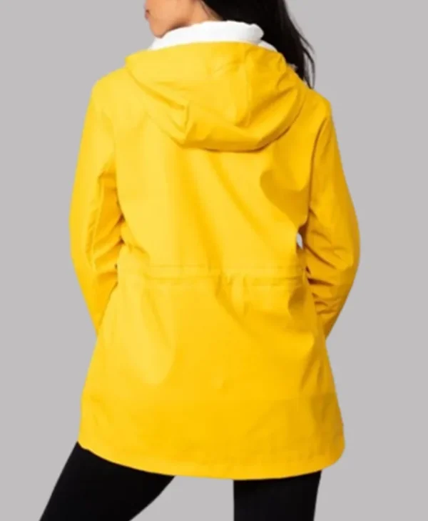 Shop Hunter Lightweight Yellow Rain Jacket