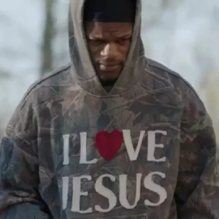 Shop Lamar Jackson I Love Jesus Camo Hoodie