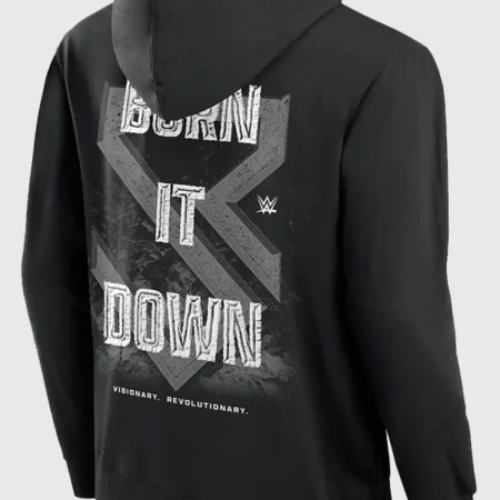 Shop Seth Rollins Burn It Down Hoodie
