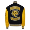 Southern University Black and Gold Varsity Jacket For Sale