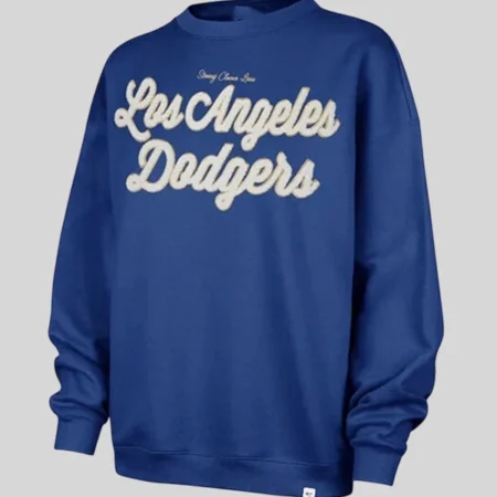 Stoney Clover Lane X ’47 Dodgers Patch Sweatshirt