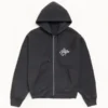 Stussy Surf Size Zip Black Hoodie