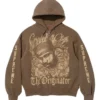 Supreme X DJ Screw Brown Hoodie