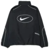 Supreme x Nike Black Track Jacket For Sale