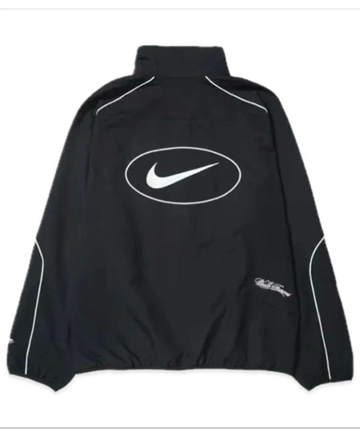 Supreme x Nike Black Track Jacket For Sale