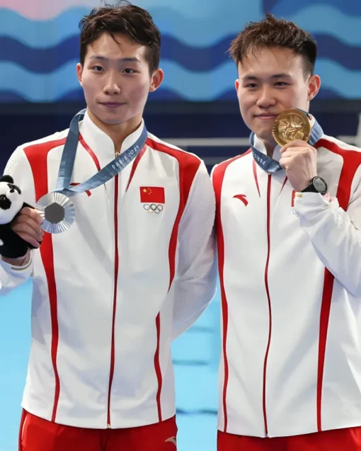 Team China Paris Olympic Uniform Jacket
