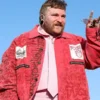 Teddy Swims 2026 Coachella Red Coat