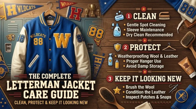 The Complete Letterman Jacket Care Guide Clean, Protect & Keep It Looking New