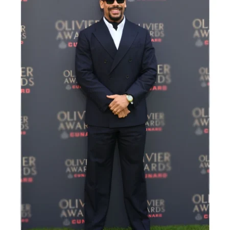 The Olivier Awards 2026 Aaron Pierre Suit