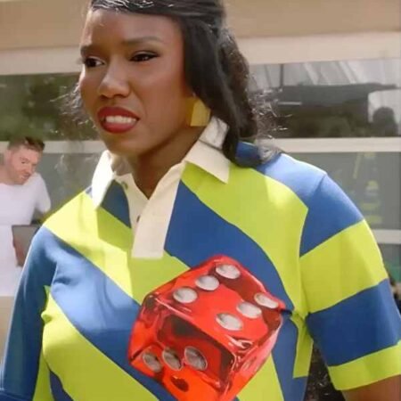 The Real Housewives of Beverly Hills S15 Bozoma Saint John Dice Print Polo