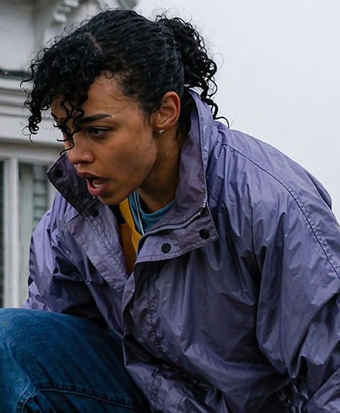 Thrash Movie Whitney Peak Purple Jacket For Sale