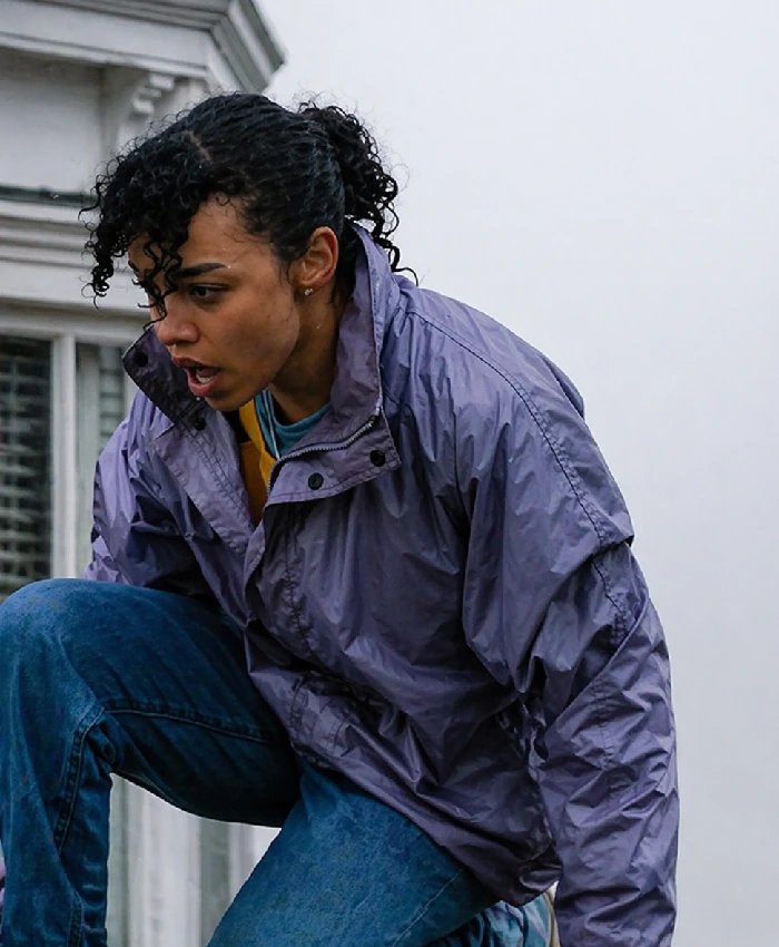 Thrash Movie Whitney Peak Purple Jacket
