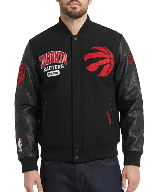 Toronto Raptors City Arch Varsity Jacket