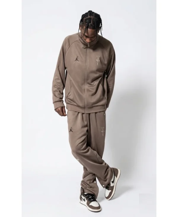 Travis Scott Brown Tracksuit