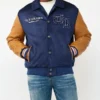 True Religion Serpent Logo Bomber Jacket