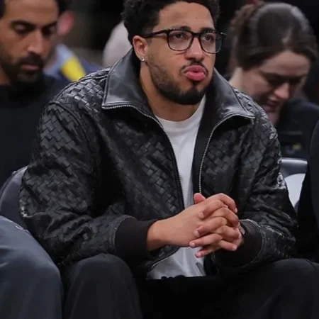 Tyrese Haliburton Indiana Pacers Vs Chicago Bulls Leather Jacket