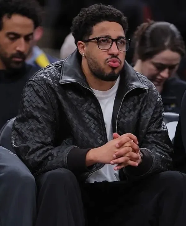 Tyrese Haliburton Indiana Pacers Vs Chicago Bulls Leather Jacket