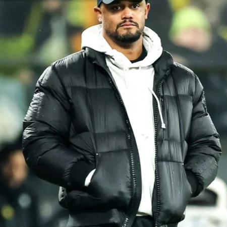 UEFA Champions League Vincent Kompany Puffer Jacket