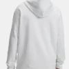 Under Armour Rival Fleece White Hoodie