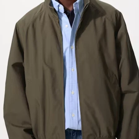 Uniqlo Harrington Green Jacket For Sale