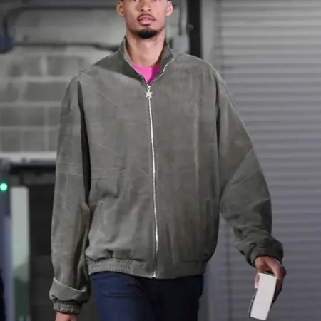 Victor Wembanyama Spurs Vs Warriors 2026 Bomber Jacket