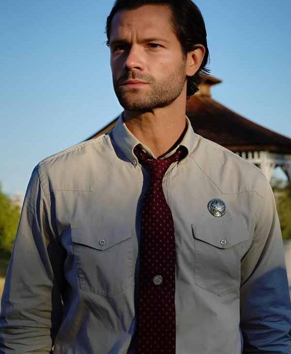 Walker Jared Padalecki Shirt And Tie
